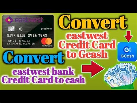eastwest credit card cash loan.